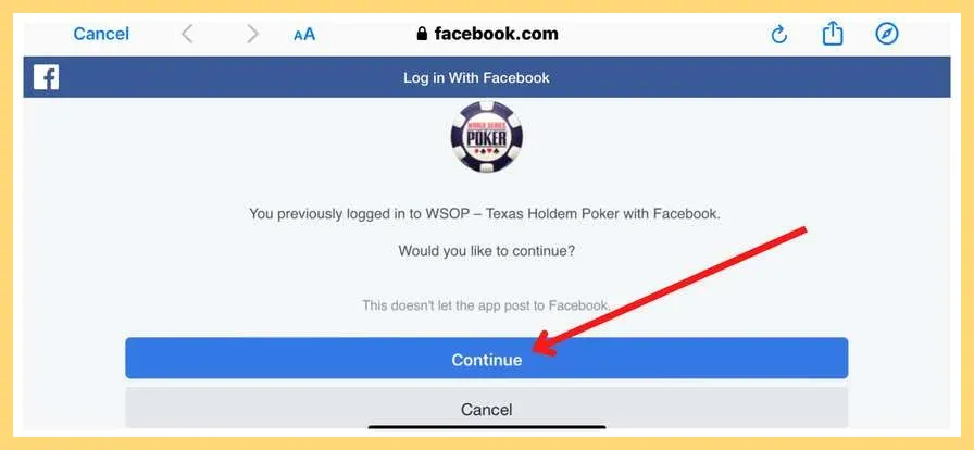 Image - Connect Facebook With WSOP