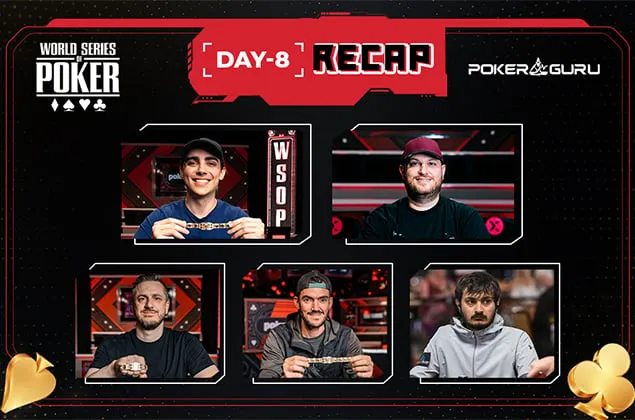 WSOP Day 8 Cover