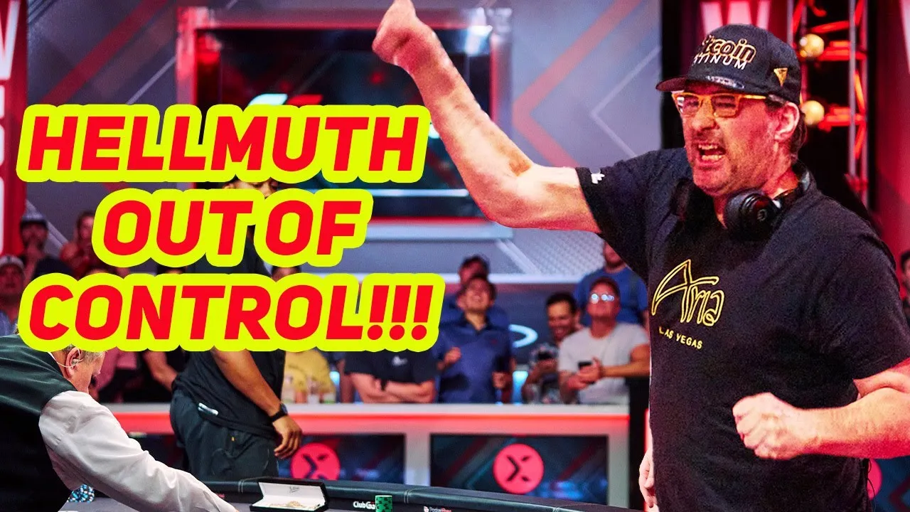 Phil Hellmuth FIRED UP & Gets Heckled with 17th WSOP Bracelet on the Line! - YouTube