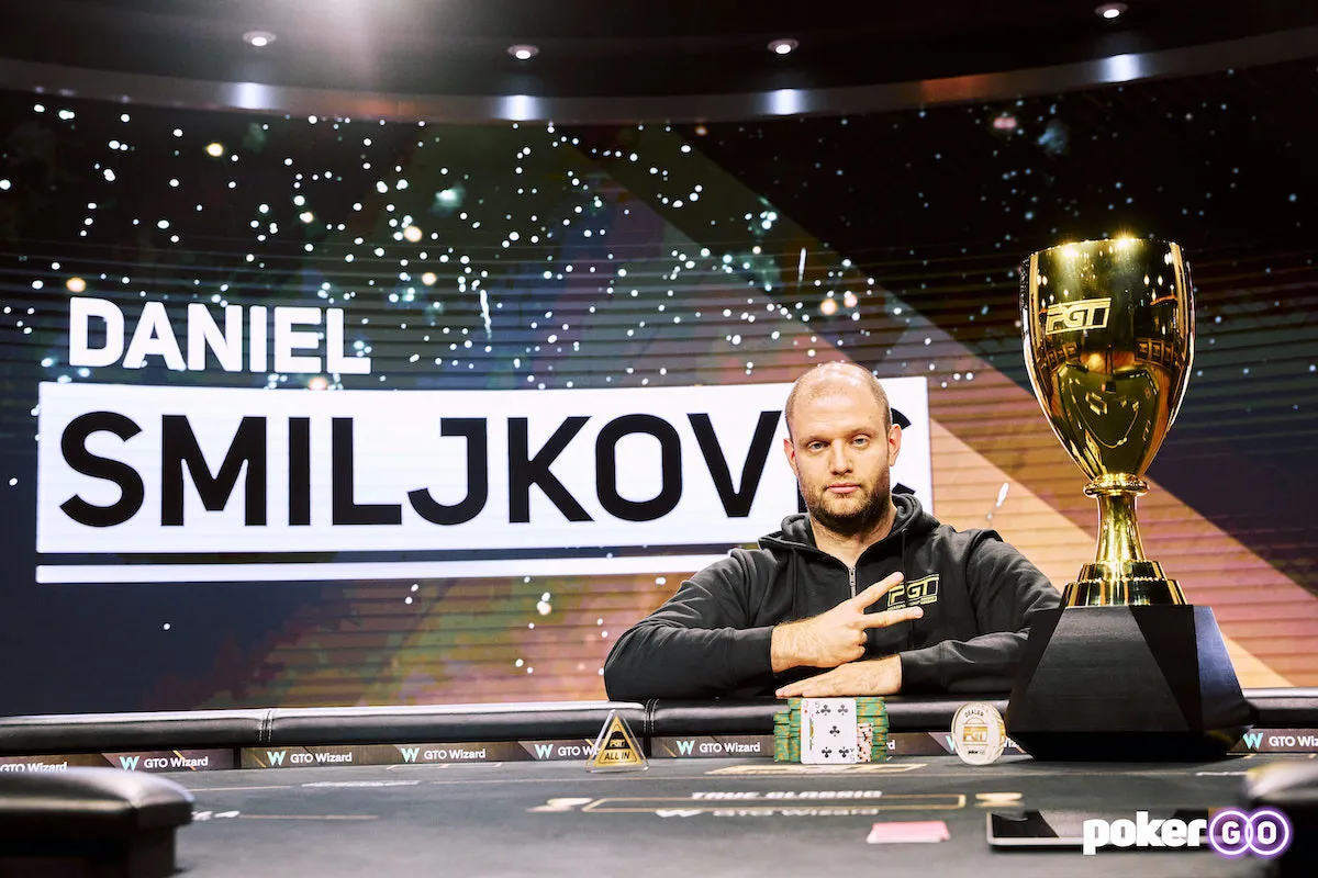 Daniel Smiljkovic Wins Inaugural PGT Championship for $500000 in Las Vegas - PokerStake