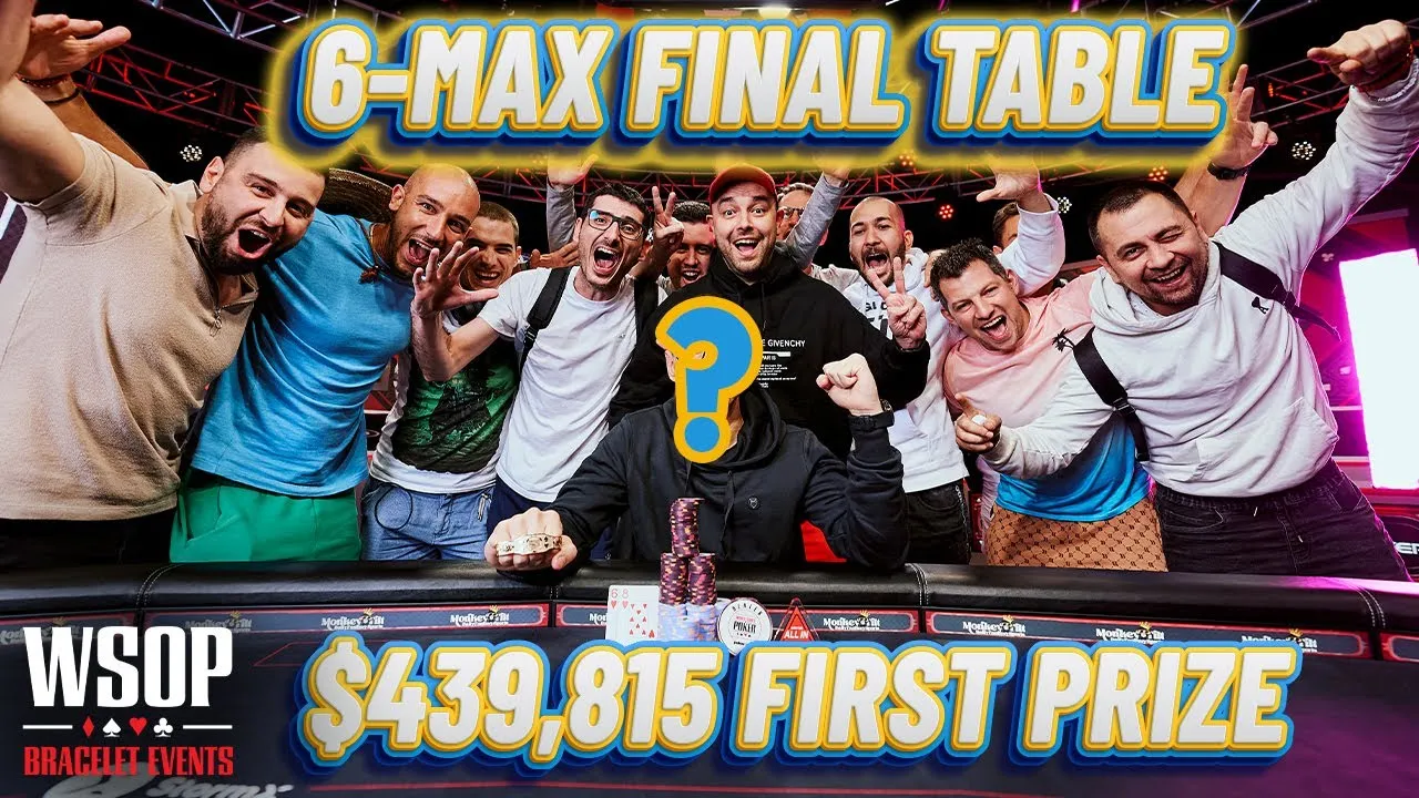 Who Turns $1500 into $439815?   No Limit Holdem 6-Max Final Table at 2024 World Series of Poker - YouTube