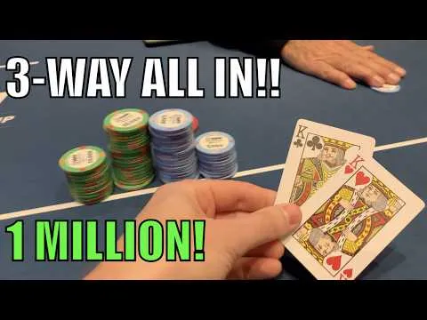 Weve Got KINGS! One Million+ Three-Way ALL IN!! Day 3 Of WPT World Championship! Vlog Ep 292 - YouTube