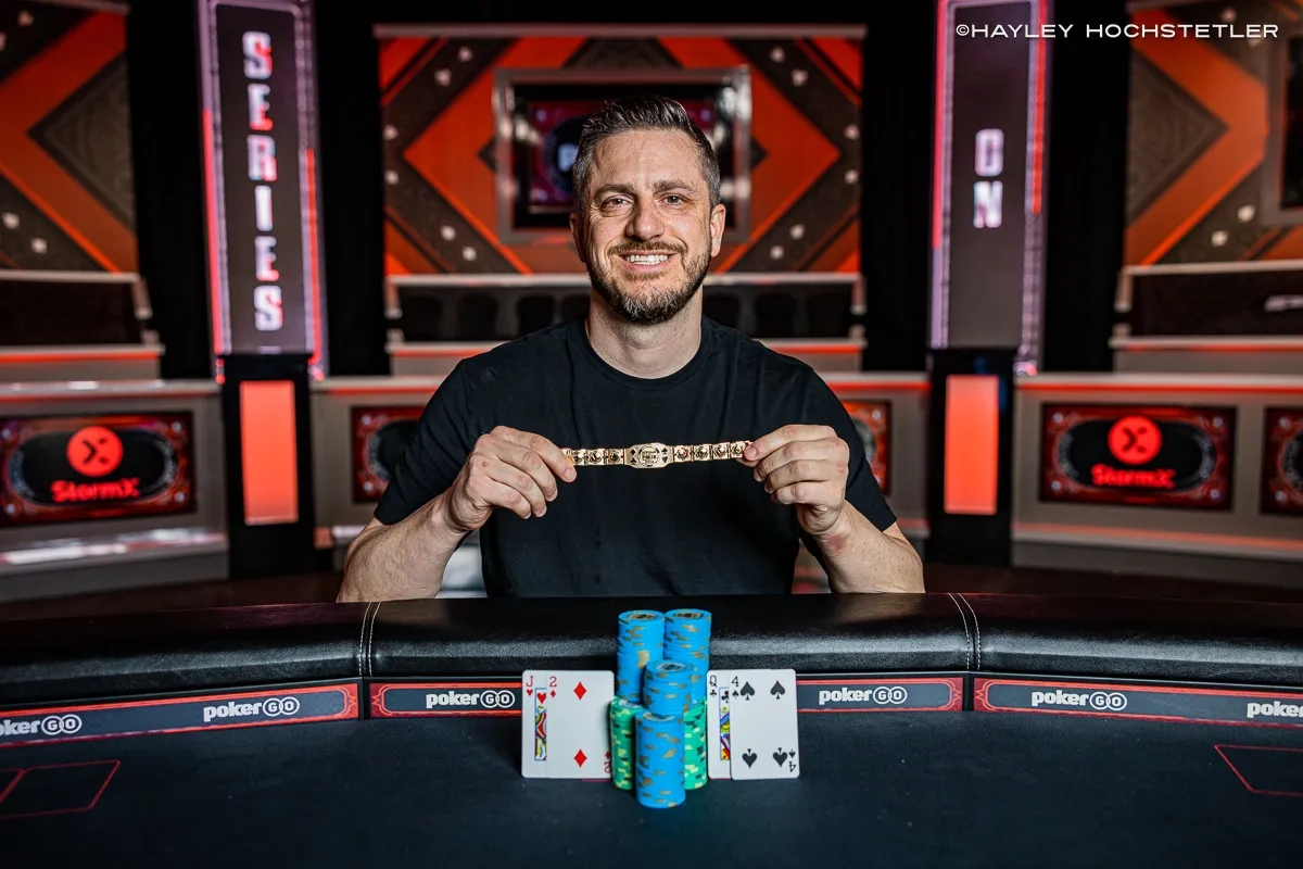 David Prociak Wins $1500 Badugi at 2024 WSOP ($129676)   PokerNews