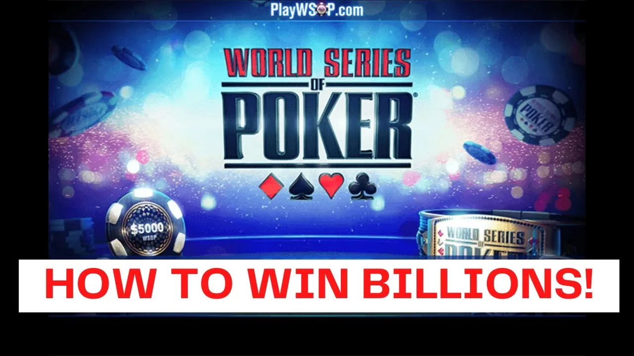 How to REALLY WIN BILLIONS of Chips on WSOP GAME APP - YouTube