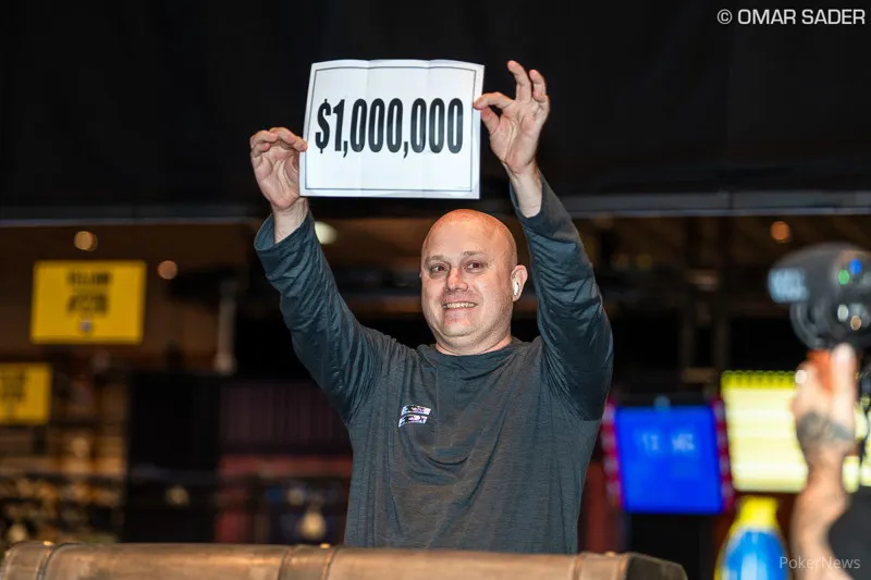 DJ Buckley Among the Millionaire Club on Day 1a of the Gladiators of Poker   2024 World Series of Poker   PokerNews