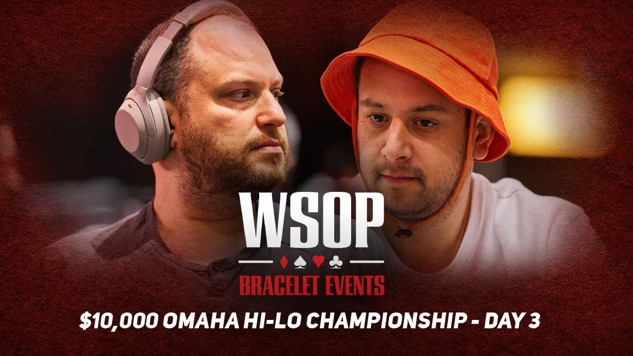 World Series of Poker 2024   $10000 Omaha Eight-or-Better Championship Day 3 - YouTube